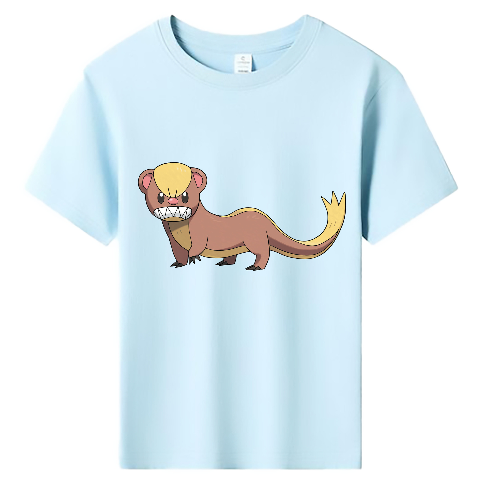 （画像用） ポケットモンスター Pokémon 綿100％キッズTシャツ（フロントプリント）